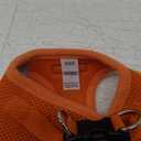 Best Pet Supplies Voyager Step-In Air Dog Harness - All Weather Mesh, Reflective, No Pull Harness for Small, Medium Dogs, Cats - Secure with Hook & Loop Fastener, Buckle, Double D-Rings - Orange, XXS 