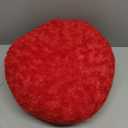Ball Pillow, Decorative Round Pillow for Couch n, Circle Throw Pillows, Perfect Ball Pillows for Couch, Stylish Decorative Pillows, Versatile Round Throw Pillow (Red, Medium-11.8 Inches)