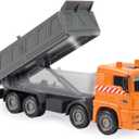 Dickie Toys 48" Mega Crane and Truck Vehicle and Playset