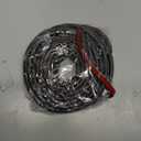 20FT Weather Stripping Door Seal - Self Adhesive Weather Insulation Strip Weatherstripping Silicone D Shaped Seal Strip Door Frame Gap Filler/Window Soundproofing (Black)