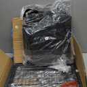 150L Laundry Basket with Wheels, Rolling Laundry Hamper with Cloth Cover, Laundry Cart with Metal Frame & Removable Bag, Large Dirty Clothes Hampers for Bedroom Aesthetic, Laundry Room Bathroom, Black