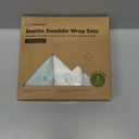 KeaBabies 3-Pack Swaddles for Newborns, Girls, Boys with Hats - Organic Soft Baby Sleep Sacks, Breathable Baby Swaddle 3-6 Months Beanies Set, Premie Infant Sleep Sack 0-3 Months (Bunnies) (One Size)