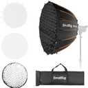 SmallRig FP-90 35.4" Parabolic Softbox with Bowens Mount for Studio Photography, Quick Release Soft Box with Honeycomb Grid, Diffusers, for SMALLRIG RC 220 pro, for Neewer for Godox for Aputure - 5395