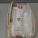 5 in 1 Multi Hot Air Styler Wrap, 110,000 RPM High-Speed Hair Dryer Brush with Auto Wrap Curlers & Blow Dryer Brush with Travel Case, Fast Drying & Frizz-Free Styling, No Heat Damage for Women (Ivory White & Champagne Gold)