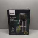 Anybear Cold Press Juicer with 4.9" Large Feed Chute, 350W Masticating Juicer Machines with Dual Slow-Squeezing Technology for Whole Fruits & Veggies with High Yield | BPA-Free Tritan | Juice Recipes (Grey)