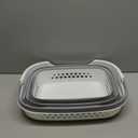 42L Collapsible Plastic Laundry Basket Hamper with Handles, Foldable Laundry Basket, Pop Up Storage Container Organizer for Washing Storage