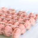 Vend Exchange Clear Plastic Macaron Containers - Fits 35 Macarons (Pack of 10)