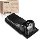 A-Premium Engine Oil Pan Sump with Drain Plug Compatible with Dodge Dakota 2000-2010, Durango 2000-2003, Ram 1500 2005-2010, Ram 1500 2011-2013, Dakota 2011, V8 4.7L