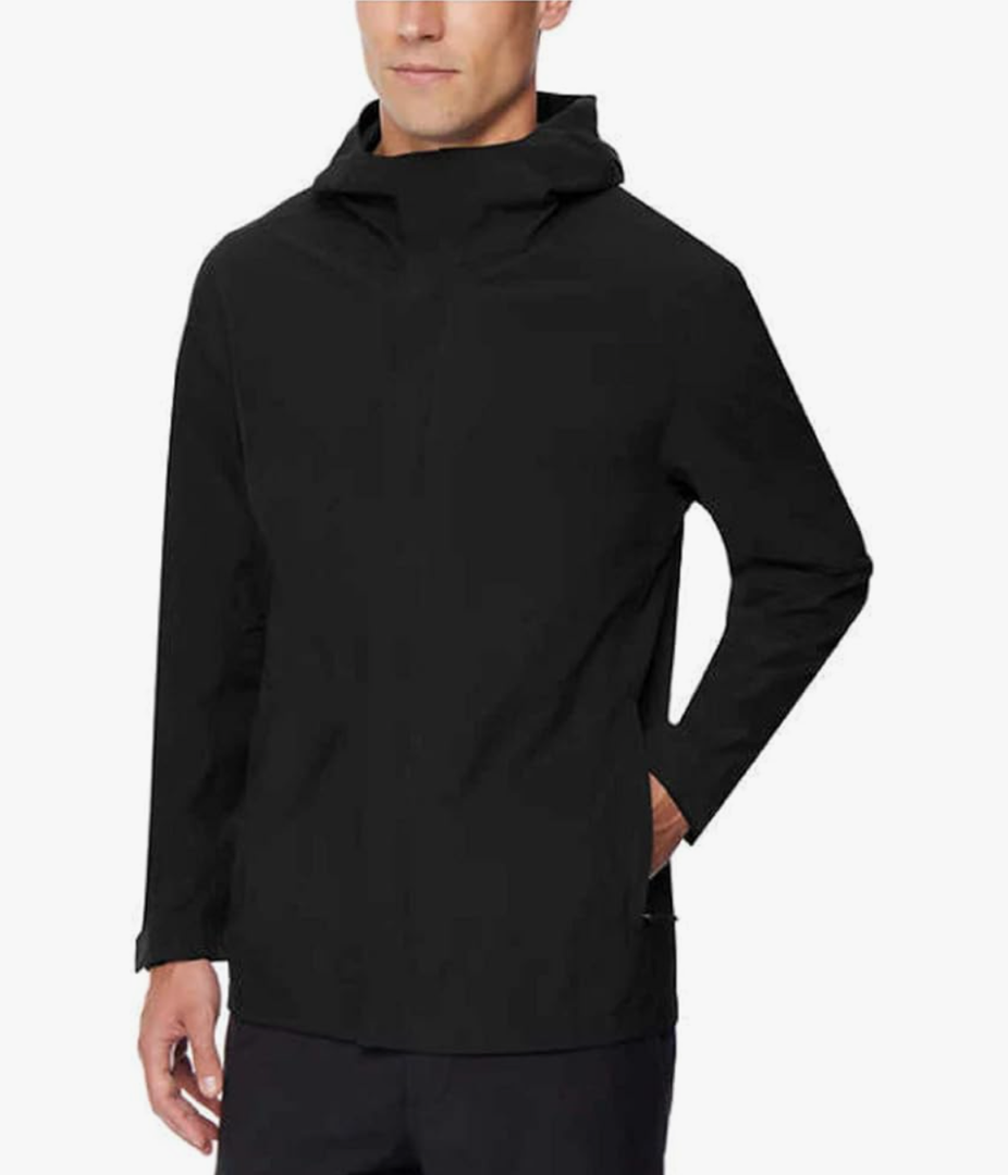 32 DEGREES Men's Rain Jacket (Black, Large) 32 DEGREES Men's Rain Jacket (Black, Large)