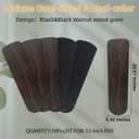 10 Pcs 52 Inch Ceiling Fan Replacement Blades, Sturdy Wood Blades
