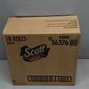 Scott 1000 Toilet Paper, 18 Rolls, Septic-Safe, 1-Ply Toilet Tissue