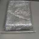 6 Pack Silver Sequin Table Runner 12x108 Inch, High Density Sparkly Glitter Table Runners for Wedding Reception, Birthday Party, Banquet, Baby Shower, Silver Metallic Shimmering Decor