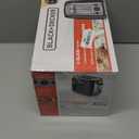 BLACK+DECKER 2-Slice Toaster, TR1278BD, Extra Wide Slots, 7 Shade Settings, 850 Watts, Frozen and Bagel Buttons (Compact)