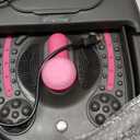 Beinilai Collapsible Foot Spa Massager with Heater,Remote Control