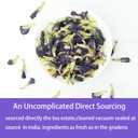 2 x BEI CAI Butterfly Pea Flower Tea - 1.25g x 50 Count - 100% Pure Made With Materials-Corn Fiber Tea Bag,Caffeine-Free, NON-GMO (Butterfly Pea Flower Tea)