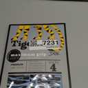 DOK TigerToes Premium Non-Slip Dog Socks for Hardwood Floors - Extra-Thick Grip That Works Even When Twisted - Prevents Licking, Slipping, and Great for Dog Paw Protection (Breezy Blue, Large)