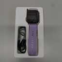 Smart Watches for Women Men, Fitness Tracker Watch with 110 Sports Modes, Step Counter/Sleep Monitor/Pedometer, IP68 Waterproof, Bluetooth Call & Music Control Smartwatch for iPhone/Android,Pueple (Purple)