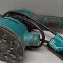 HYCHIKA 3.8Amp 450W Random Orbit Sander, 6 Variable Speed 5-Inch Electric Wood Sander with Unique Double Handle, High Efficiency Dust Collector & 20Pcs Sandpapers for Heavy Duty Woodworking