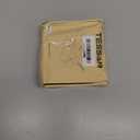 TESSAN Black Extension Cord 5 Ft, Flat Surge Protector Power Strip with 4 Wide Spaced AC Outlets 3 USB Ports (1 USB C), Ultra Thin Flat Plug with 900J Surge Protection, Office Dorm Room Essentials