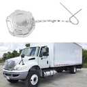Diesel Fuel Cap 2 1/4" for International Ford GMC Trucks, Non-Locking, Aluminum, Female fitting, Non-Vented