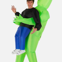Alien Inflatable Pick Me Up Costume Adult Scary Blow Up Suit Halloween