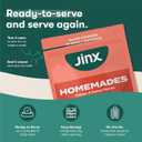 Jinx Salmon Grain Free Wet Dog Food Toppers, Meal or Mix with Dry Dog Food, Made with Real Salmon & Chicken, Bone Broth, No Fillers, Puppy, Adult, Senior, 9oz, 6 Pack