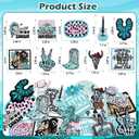 23PCS Western Iron On Patches Cowgirl Cowboy Embroidered Patches for Trucker Hats Jackets Backpacks Jeans