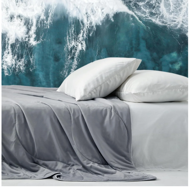 Cooling Comforter, Cooling Blanket Grey 90X90