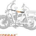 HYPERAX Step Thru e Bike Adapter Fits Up to 70 lbs for Hitch Bike Rack, Perfect for LECTRIC, RAD Power, AVENTON, and Other Step Thru/Folding E Bikes. Must Needed for Step-Thru (Up to 70lbs)