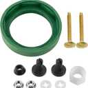 Toilet Tank to Bowl Coupling Kit, Replacement Repair Parts AS738756-0070A Fits for American Standard Champion 2 Piece Toilet, 3" Toilet Tank Gasket for Most 3 Inch Flush Valve Opening Tanks