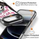 for iPhone Air Case Cute - Durable Shockproof 6.6 ft Drop Impact Phone Case - Funny Skeleton Halloween Horror Design for iPhone 17 Air (6.5") Black