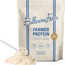 Grass Fed Whey Protein Powder, Vanilla Bean, 24g Protein with Collagen Peptides, Bovine Colostrum, Hemp Hearts & Prebiotic Fiber, No Added Sugar or Artificial Ingredients, 20 Servings, BBD: 12/2027