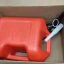 Scepter FSCG552 Fuel Container with Spill Proof Spout with Bonus Spout Extender, Rear Handle Red Gas Can, 5 Gallon