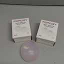 Momcozy Silicone Nipple Shields for Breastfeeding, Flower Shape Petal Design, Ultra Thin & Soft for Flat or Inverted Nipples, Flexible Nursing Shield, BPA/BPS Free (1 Pair, 17mm)