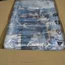 Area Rugs 9 x 12 for Living Room,Large Washable Carpet Blue Brown