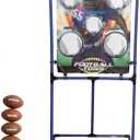 Sport Squad Target Toss Game Set - Choose Either Football Toss or Baseball Toss - Portable Indoor or Outdoor Design for Cookouts, Tailgates, or Backyard Fun - Includes 4 Balls - Easy Assembly, Multi