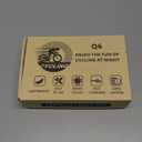 Victoper Bike Light, High Lumens Super Bright Bicycle Lite, 6+4 Modes USB Rechargeable Bike Headlight & Taillight Set, Waterproof Safety Bike Front & Rearlight for Road, Mountain, Night Riding (2 LED, Black)