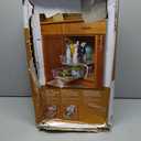 ClosetMaid 11 in. Pull Out Cabinet Organizer, 2 Tier, Heavy Duty, Slide Out Pantry Shelves Drawers for Kitchen, Bathroom, White