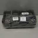 Military Grade Drawer Organizer,  Clear Makeup organizer, Holds 177 Items Bathroom Organizers and Storage, Plastic Desk Organizer Divider, Organizer Bins for Office Vanity A-LUGEI