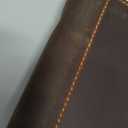 Handmade Leather Sheet Music Binder,Personalized Vintage Leather Music Organizer Cover,Full Grain Leather Concert Choir Music Folder for Band Z05-LMF05S, Brown