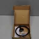 Wall Mounted Classical Design Round Towel Ring for Bathroom (Black) (1 pack)