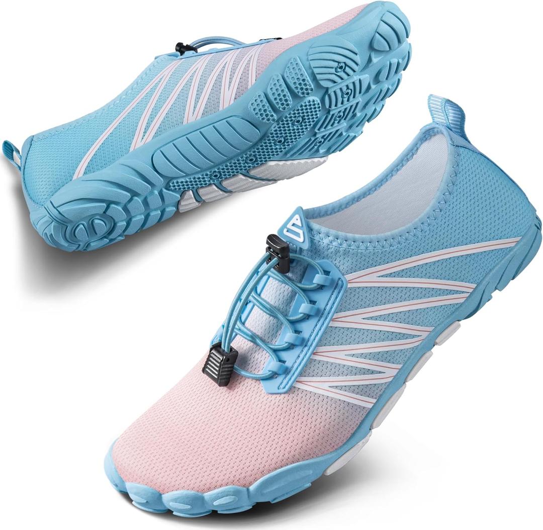 SEEKWAY Water Shoes Men Women Adult Quick-Dry Aqua Sock Barefoot for Beach Swim River Pool Lake Hiking Kayaking Surfing, Size 38