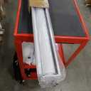 Persilux Blackout Cordless Zebra Blinds for Windows (34" W x 64" H, White) with Upgraded Cassette Room Darkening Dual Layers Sheer Shades Thermal Insulated Window Roller Blinds for Home