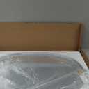 Brightify Silver Oval Mirror for Bathroom 24x36 Inch, Matte Silver Vanity Mirrors Metal Frame, Wall Mounted Mirror for Bedroom Dress Room Wall Decorative Hang Vertical and Horizontal