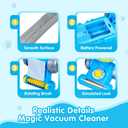 FS Toddler Vacuum Toy that Works with Lights & Sounds, Pretend Play Toy for Toddlers 1-3, Kids Vacuum Toys for Toddlers 3-5 Years Old Boys Girls, Play Vacuum Cleaning Toy with Ball-Popping Action