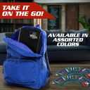 Monster 4 Pocket Trading Card Album -Matte Teal Binder, Anti-Theft & Anti-Drop TCG Protection w Side Loading Pockets, Holds 160 Cards-Compatible with Yugioh, Pokemon, MTG Magic the Gathering Cards