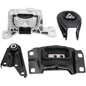 YBDDZH Engine Motor and Transmission Mount Kit Compatible with 2010 2011 2012 2013 3 2.0L L4 Auto Transmission，Replace# A4405 B37F39040F A4402 BBM439060 A4421 BBM539070B A4418 BFD139010A 4 pcs