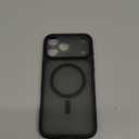 TOCOL for iPhone 17 Pro Max Case, Compatible with Magsafe, Full Camera Protection, Built-in Magnetic Ring, Translucent Matte Phone Case for iPhone 17 Pro Max 6.9 inch (Black)