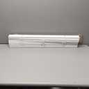 Lotus & Windoware Cordless, 2 Inch Faux Wood Blind, 31" Wide x 48" Long, Window Blinds, Blinds & Shades, Blinds for Indoor Windows, Embossed, Bright White