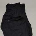 Motherhood Maternity Women's Long Sleeve Scoop Neck Tulip Nursing Tee Shirt for Breastfeeding with Easy Access (X-Large, Jet Black)